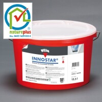 KEIM Innostar 2,5L Altweiss 9870, Wohngesunde Premium Sol–Silikatfarbe, ultradeckend, pilz- und schimmelwidrig, hoch diffusionsfähig, ultra weiß