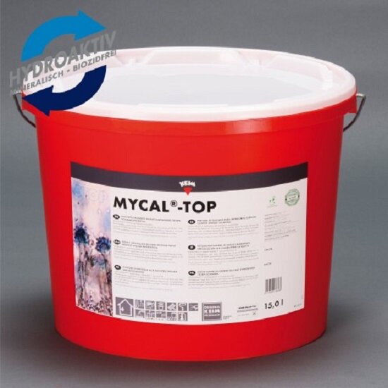KEIM Mycal®-Top weiß 2,5L, Top Innenfarbe für schimmelpilzgefährdete und ,- befallene Räume, ohne Zusatz von Fungiziden