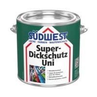 SÜDWEST Super-Dickschutz Uni weiß 0,75L,...