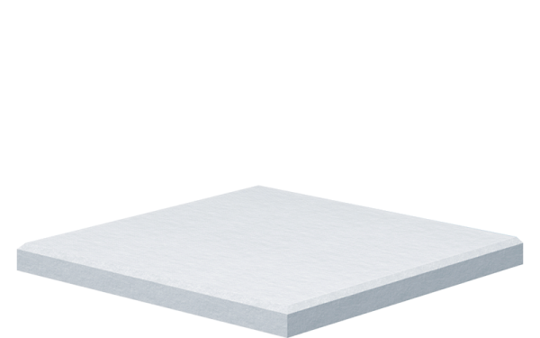 CAPAROL CapaCoustic 039/31 glatt Resipor Panel 625x625 mm 16 Stück, hohes Schallabsorptionsvermögen, Temperaturbeständigkeit: –50 °C bis +150 °C
