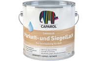 CAPAROL Capadur Parkett- und SiegelLack Seidenmatt 0,75L, für Holz- und Korkfußböden, hoch strapazierfähig, schnell trocknend, wasserverdünnbar