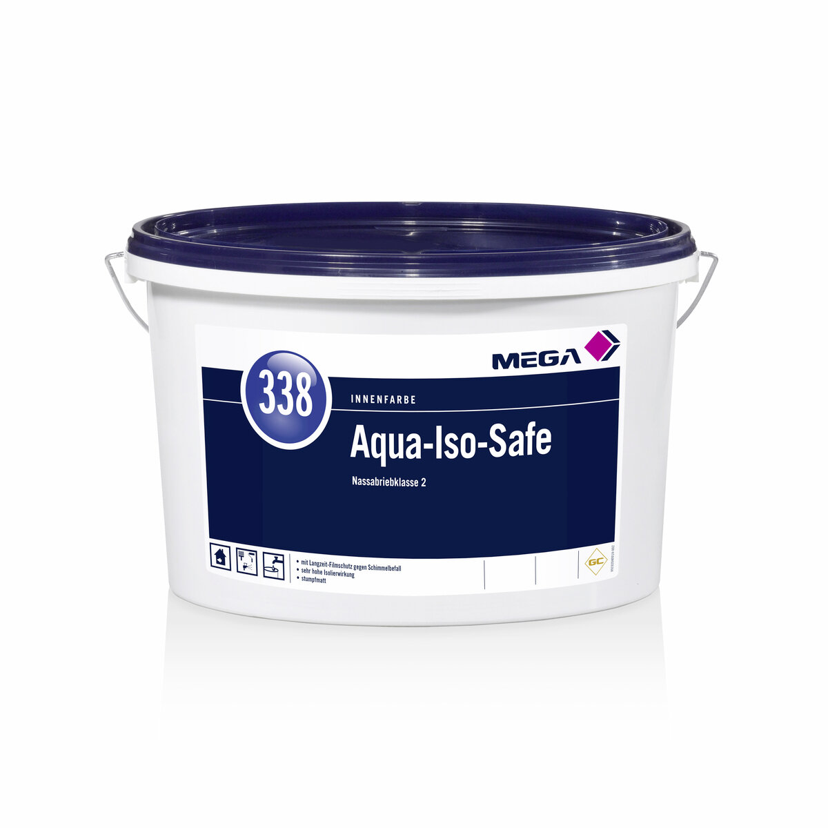 MEGA 338 Aqua-ISO-Safe weiß 12,5L, Spezial-Isolierfarbe (Nikotin, Ruß,  164,95 €