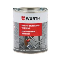 W&Uuml;RTH Roststop-Grundierung 0,75L Wei&szlig;grau,...