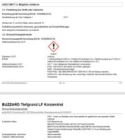Buzzard Tiefgrund-Konzentrat LF 1L, Lösemittelfreie Acrylat-Grundierung f. Innen/Außen, zur Verfestigung und Regulierung der Saugkraft