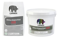 CAPAROL Akkordspachtel SXL 25Kg Sack, Diffusionsfähig, geschmeidig aufzuziehen, Innenspachtel, Hand,-und Spritzauftrag, hohe Haft­festig­­keit, Q2-Q4