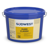 SÜDWEST EuroClassic weiß 12,5L Altweiß, hochdeckende Einschicht-Dispersions-Innenfarbe, hoher Weißgrad, Schadstoffgeprüfte, ELF