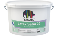 CAPAROL Latex Satin 20 weiß 12,5L, Hochwertige...