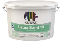 CAPAROL Latex Samt 10 weiß 12,5L, Seidenmatte Latexfarbe, hochreinigungsfähig, wasserverdünnbar, umweltschonend