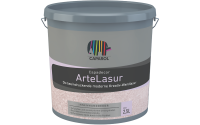 CAPAROL Capadecor ArteLasur weiß-transparent 2,5L, hochattraktive Innenwand-Lasur für farblich außerordentlich differenzierte Optik, tönbar