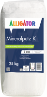 ALLIGATOR Mineralputz K 25KG weiß, Mineralischer...