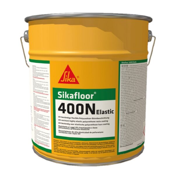 Sikafloor®-400 N Elastic 18kg betongrau UV-beständige, flexible Polyurethan-Dünnbeschichtung