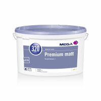 MEGA 320 Premium Matt 12,5L weiß, doppeldeckende...