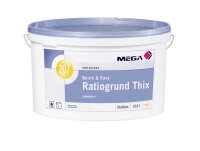 MEGA 207 Quick & Easy Ratiogrund Thix 12,5L weiß opak, modernster Gel-Technologie, wasserverdünnbarer Tiefgrund, f. Dispersions- und Sol-Silikatfarben