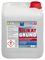 Buzzard Silikat-Grund LF (Fixativ) 5L · Konzentrat Wasserverdünnbares Grundier-, Fixier- und Verdünnungsmittel auf Silikat-Basis für innen und außen