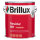 Brillux Residur 891, Kunstharzlack 0,75L RAL 7035 lichtgrau f. Metallbauteile, hervorragender Oberflächenhärte, hochglänzend, widerstandsfähige, schnell trocknend