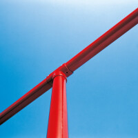 Brillux Residur 891, Kunstharzlack 3L RAL 3000 feuerrot f. Metallbauteile, hervorragender Oberflächenhärte, hochglänzend, widerstandsfähige, schnell trocknend