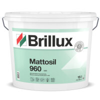 Brillux Mattosil Fassadenfarbe 960 weiß 15L,...