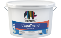 CAPAROL CapaTrend Verkehrsweiss RAL 9016 , hochdeckende Dispersions-Innenfarbe, lösemittelfrei, umweltschonend und leicht zu verarbeiten Verkehrsweiß 12,5L RAL 9016