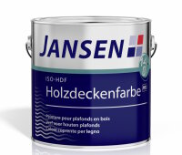 Jansen ISO Holzdeckenfarbe PRO 750ml halbmatt Weiß,...