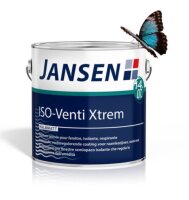 Jansen ISO-Venti Xtrem halbmatt, Deckendes Eintopf-System...