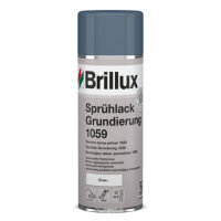 Brillux Sprühlack Grundierung 1059, haftvermittelnd f. Untergründe Holz, Metall, Pappe, Stein usw, für außen und innen