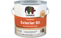 Caparol CapaWood Exterior Oil Holz-Öl 2,5L Nussbaum ab 2020, Hydroperl-Effekt, Imprägnierend, Feuchtigkeitsregulierend, Leichte Verarbeitung, Außenbereich