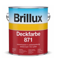 Brillux Lignodur FlexGuard 871 Protect 3L weiß, Für optimalen Schutz und dekorative Gestaltung von nicht maßhaltigen und begrenzt maßhaltigen Holzbauteilen