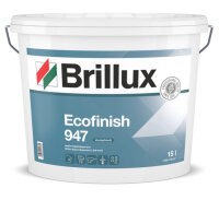 Brillux Ecofinish 947 weiß 15L, besonders wirtschaftliche Innendispersion speziell für Decken- und Wandanstriche im Objektbereich.