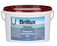 Brillux Ölwannenbeschichtung 901 2,5L Ziegelrot, Einkomponentige Dispersionsfarbe auf Polyvinylacetat-Basis für Auffangwannen und -räume.