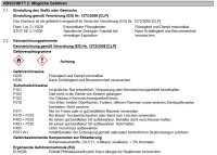 Buzzard Klarlack 750ml Hochglänzend farblos, kratzfest, hervorragender Verlauf, wetterbeständig, f. Holz und Metall, f. Innen u. Außen
