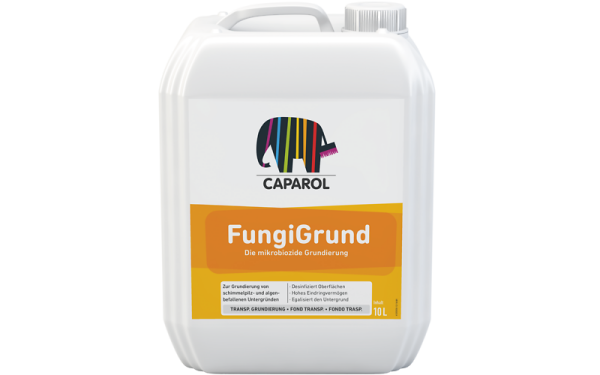 CAPAROL FungiGrund 10L, Spezial Grundierung bei Algen- und Schimmelpilzbefall, für Innen/Außen