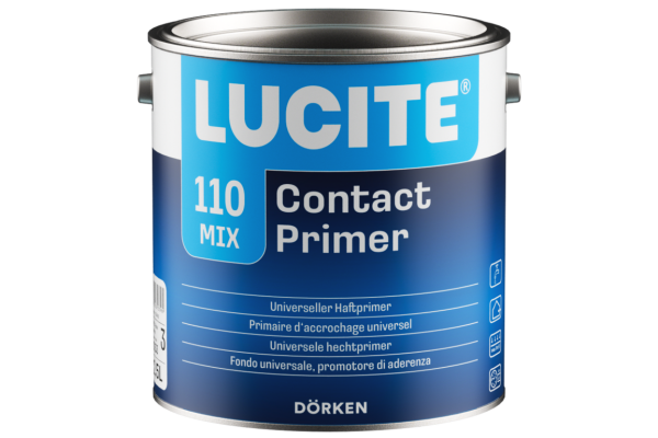 LUCITE 110 ContactPrimer weiß 2,5L, universell einsetzbare Grundierung, hervorragendes Haftvermögen, Schnelltrocknend