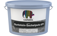 Caparol Capatect Buntstein-Sockelputz 691, 25KG Verarbeitungsfertig auf Reinacrylat-Basis, Wasserdampfdurchlässig, Strapazier- und reinigungsfähig