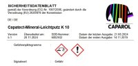 Caparol Capatect Mineral-Leichtputz 25KG, Oberputz hoch wasserdampfdurchlässig, Frei von Fungiziden und Algiziden, Wasserabweisend