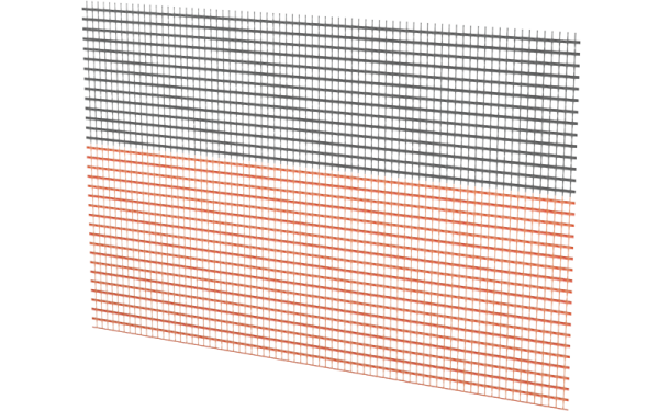 Caparol Capatect OrCa-Gewebe 653, 50x1,1m, Spezielles Armierungsgewebe zur Einbettung, Hoch zugfest, Schiebefest, Alkalibeständig, Nichtbrennbar