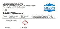 DISBON DisboCRET 535 1K-Acryl-Betonlasur 12,5L...