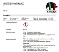 CAPAROL Capatox 5L, Biozid-Lösung zur Vorbehandlung...