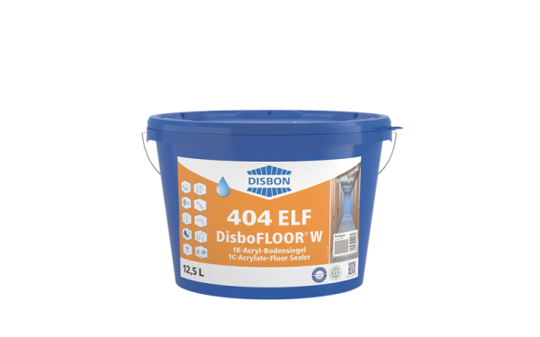 Disbon DisboFLOOR W 404 ELF 12,5L Wunschfarbton 1K-Acryl-Bodensiegel PU-verstärkte Bodenbeschichtung für Beton Zementestrich und Hartasphalt im Innen- und Außenbereich