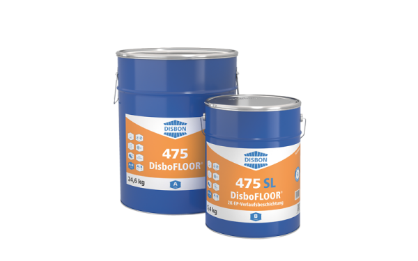 Disbon DisboFloor 475 SL 2K-EP-Verlaufsbeschichtung, für mineralische Bodenflächen mit normaler bis schwerer mechanischer und chemischer Belastung