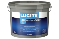 LUCITE 140 Airless Filler 12L weiß, Universeller, wasserverdünnbarer Airless- Grund- und Vorlack. Ideal für die Spritzapplikation auf glatten und strukturierten Untergründen