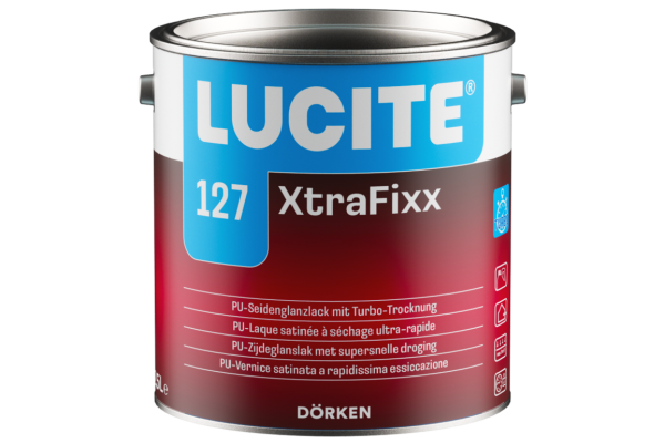 LUCITE 127 XtraFixx 2,5L weiß, Turbo Trocknung, Grund- und Deckbeschichtung, Innen und Außen, Hervorragende Direkthaftung