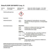 Disbon DisboFLOOR 320 RAPID Kombi 7kg transparent, 2K-Polyaspartic-Grundierung, schnell- und tieftemperaturhärtend, schnelle Begeh- und Befahrbarkeit, sehr gute UV- und Witterungsbeständigkeit