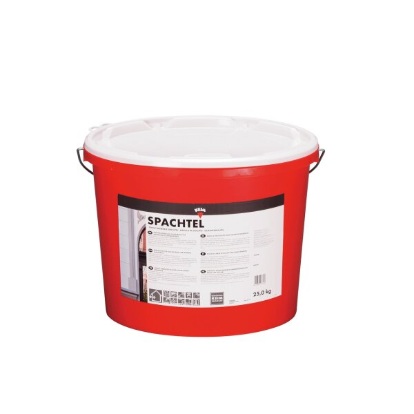 KEIM Spachtel 5kg weiß, Silikat-Spachtelmasse für mineralische Untergründe, Flächige Spachtelung von Putz u. Beton, auch als Einbettung von Gewebe zur Armierung 5KG
