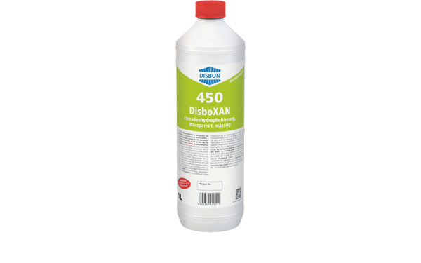 Disbon DisboXAN 450 Fassadenhydrophobierung 5L transparent, Wasserverdünnbares Konzentrat zur hydrophobierenden Imprägnierung von Fassaden im Außenbereich.