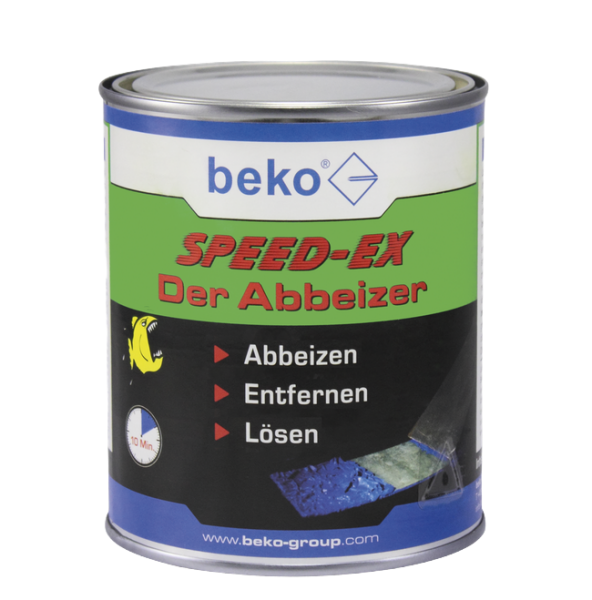 beko SPEED-EX Der Abbeizer 750ml, Der kraftvolle Abbeizer für professionelle Farb- und Lackentfernung
