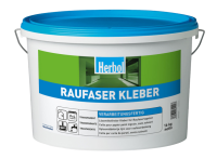 Herbol Raufaser Kleber 16kg Lösemittelfreier, gebrauchsfertiger Kleber für Raufasertapeten. Mit hoher Ergiebigkeit, schneller Trocknung und einfacher Verarbeitung – auch für Tapeziergeräte geeignet.