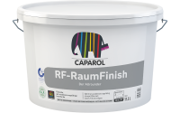 CAPAROL RF RaumFinish Wunschfarbton, hochdeckende füllende Innenfarbe, lange Offenzeit, diffusionsfähig, egalisiert Raufaserstöße, leicht zu verarbeiten
