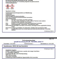 beko All-Seal Dachdicht 300ml, Kristallklarer Dichtstoff für Abdichtungen und Reparaturen auf feuchten oder öligen Untergründen, innen und außen einsetzbar.