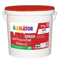 ALLIGATOR Leichtspachtel Mineral LKF 18KG, Hoch...