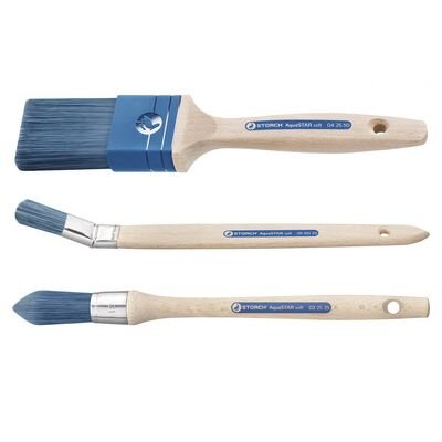 STORCH Starter-Set AquaSTAR soft, Premium-Qualität, für feinstes, streifenfreies Oberflächen-Finish mit dünnflüssigen, wasserbasierten Lacken